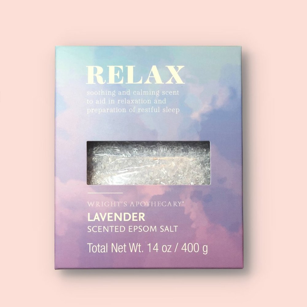 Lavender epsom salt bath soak